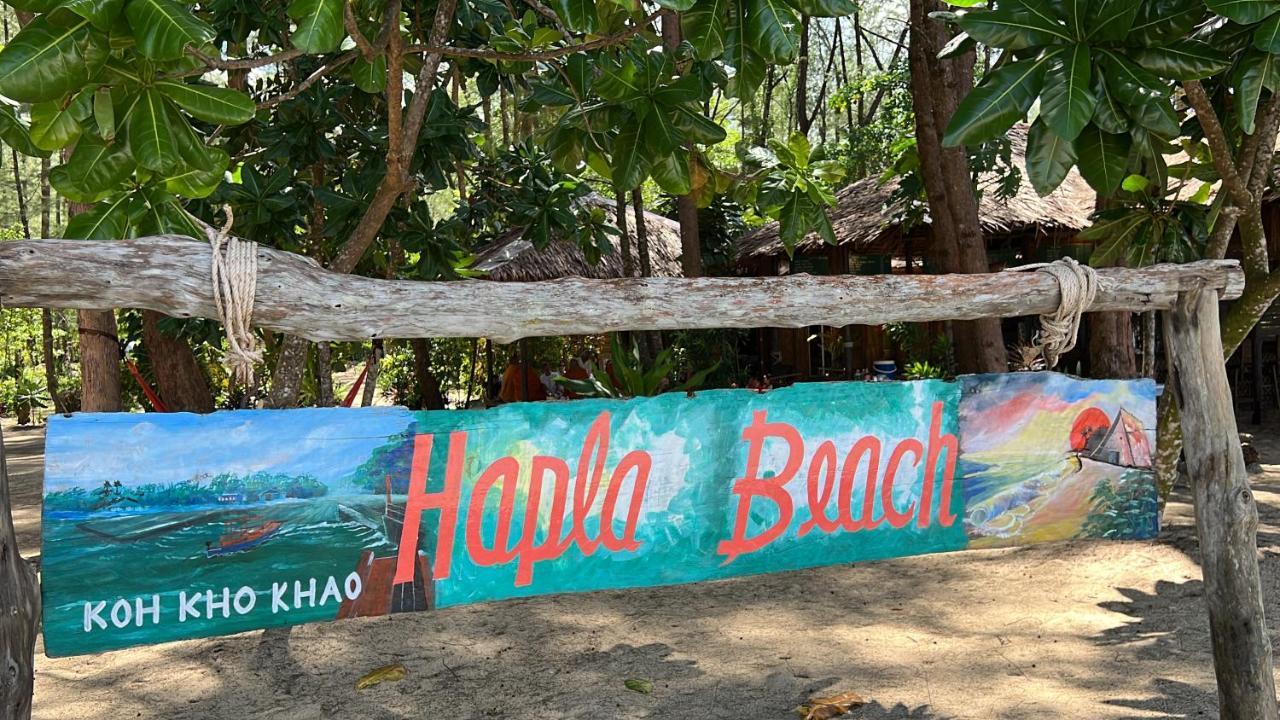 Hapla Beach Cottage Koh Kho Khao Island Dış mekan fotoğraf